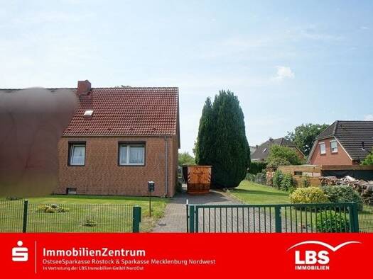 Doppelhaushälfte zum Kauf provisionsfrei 185.000 € 4 Zimmer 81 m² 777 m² Grundstück Friedenshof Wismar 23966