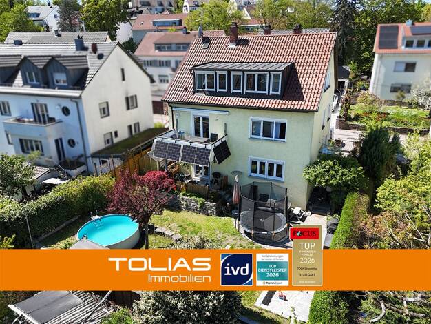 Mehrfamilienhaus zum Kauf 1.200.000 € 9 Zimmer 233,9 m² 455 m² Grundstück Kaltental Stuttgart 70569