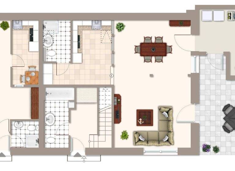Mehrfamilienhaus zum Kauf 990.000 € 7 Zimmer 571 m² 1.219 m² Grundstück Friedrichstal Stutensee / Friedrichstal 76297