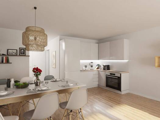 Wohnung zum Kauf - Neubau provisionsfrei 555.900 € 3 Zimmer 87,2 m² 3. Geschoss Lilli-Marx-Straße 32 Benrath Düsseldorf 40597