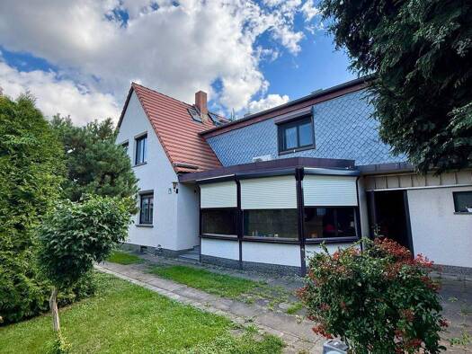 Doppelhaushälfte zum Kauf 420.000 € 5 Zimmer 146 m² 950 m² Grundstück Kaditz Dresden 01139