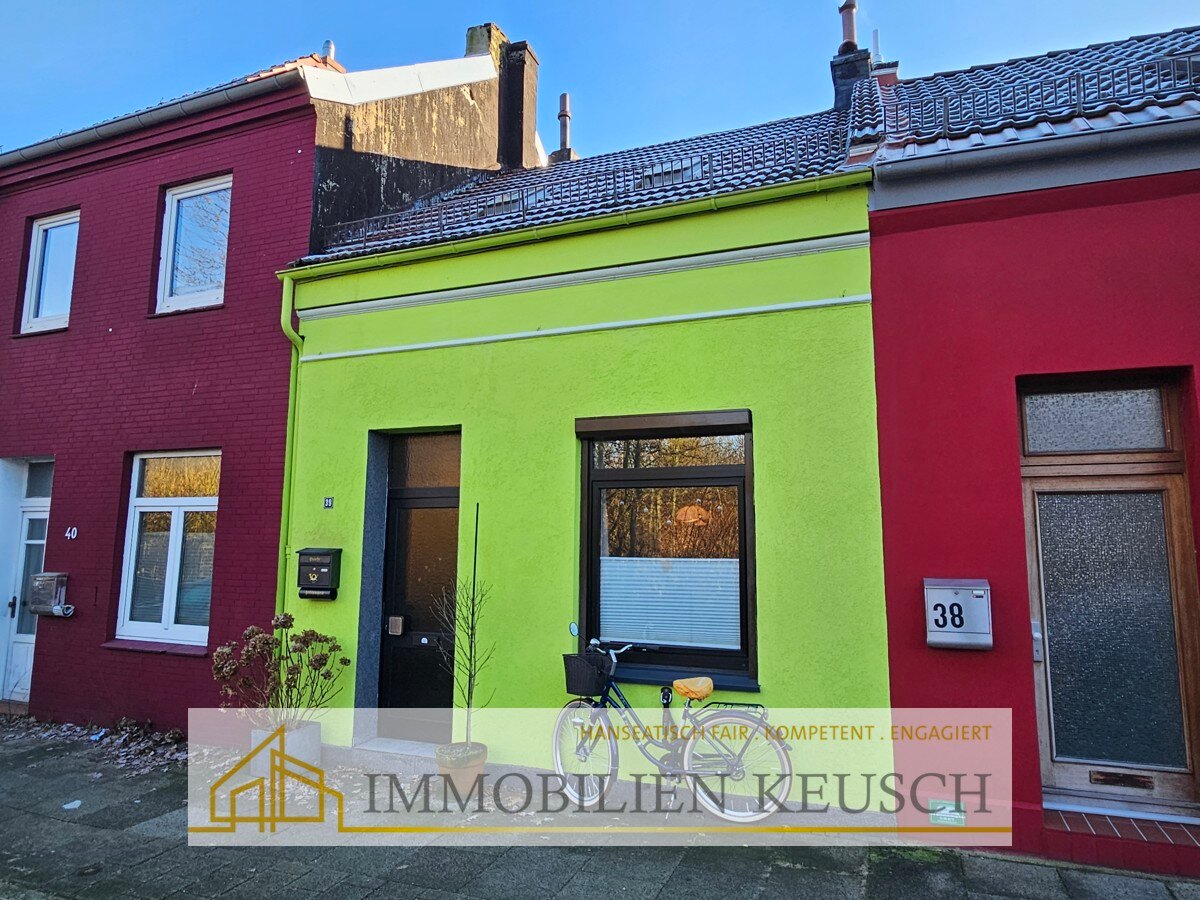 Reihenmittelhaus zum Kauf 178.000 € 5 Zimmer 83,2 m²<br/>Wohnfläche 123 m²<br/>Grundstück Steffensweg Bremen 28217