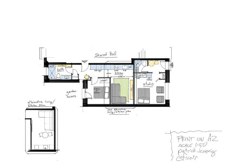 Wohnung zum Kauf 399.000 € 3 Zimmer 60 m² EG Nordend-Ost Frankfurt am Main 60316