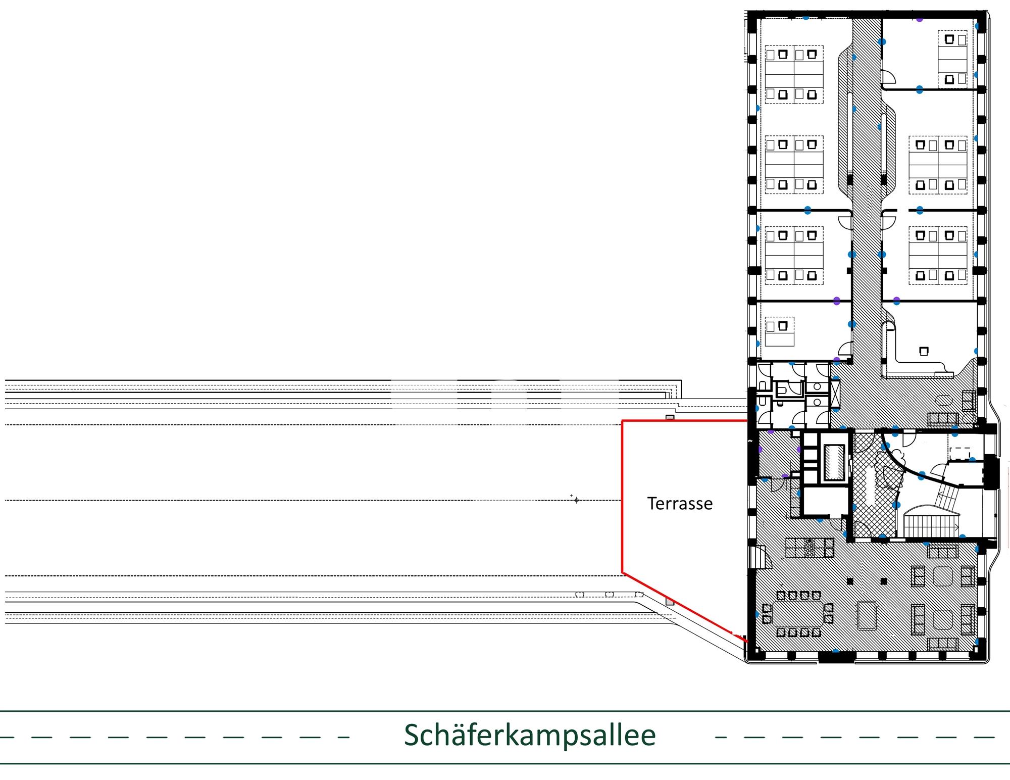 Medizinisches Gebäude zur Miete provisionsfrei 23 € 594 m²<br/>Bürofläche Eimsbüttel Hamburg 20357