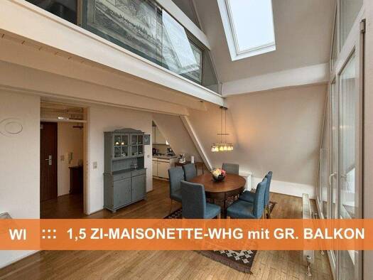 Maisonette zum Kauf 170.000 € 1,5 Zimmer 34,1 m² 3. Geschoss frei ab 01.01.2026 Wiesbaden 65195