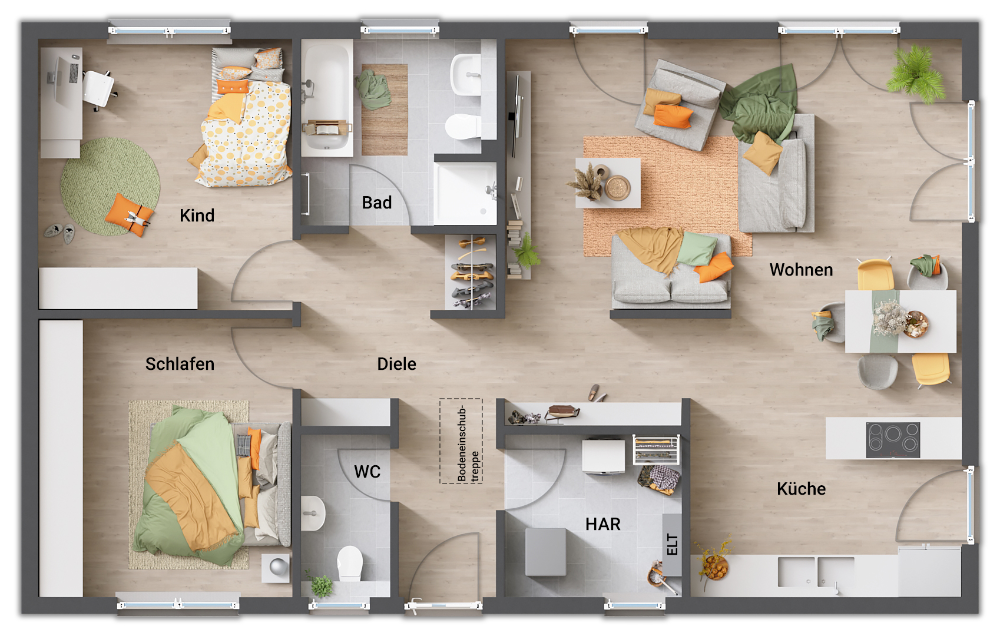 Einfamilienhaus zum Kauf 218.750 € 5 Zimmer 102 m²<br/>Wohnfläche 776 m²<br/>Grundstück Grifte Edermünde 34295