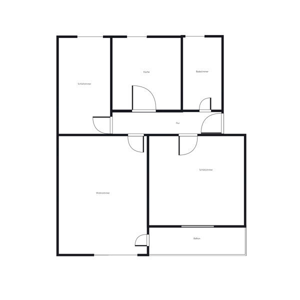 Wohnung zur Miete 623 € 3 Zimmer 64,1 m²<br/>Wohnfläche 1.<br/>Geschoss 29.11.2024<br/>Verfügbarkeit Königsberger Str. 21 Hauptbahnhof Braunschweig 38126