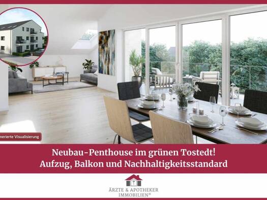 Wohnung zur Miete - Erstbezug 1.420 € 3 Zimmer 114,1 m² frei ab sofort Todtglüsingen Tostedt 21255