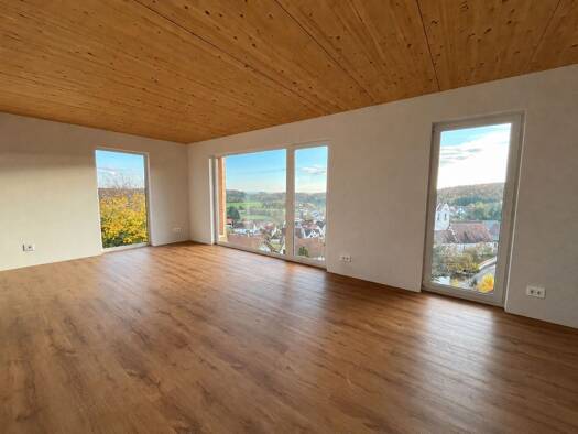 Penthouse zur Miete 1.100 € 3 Zimmer 99 m² Geschoss 2/2 frei ab 01.09.2026 Kirchen Ehingen (Donau) 89584
