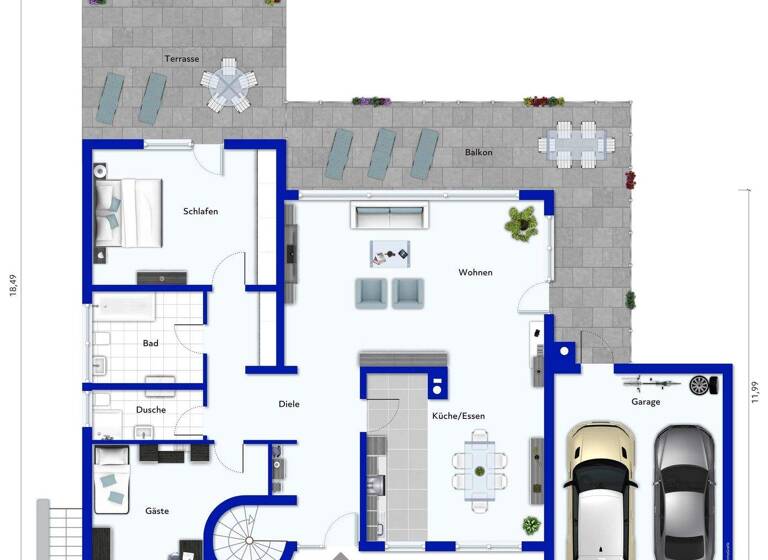 Mehrfamilienhaus zum Kauf 429.000 € 8 Zimmer 272 m² 972 m² Grundstück Altleiningen 67317