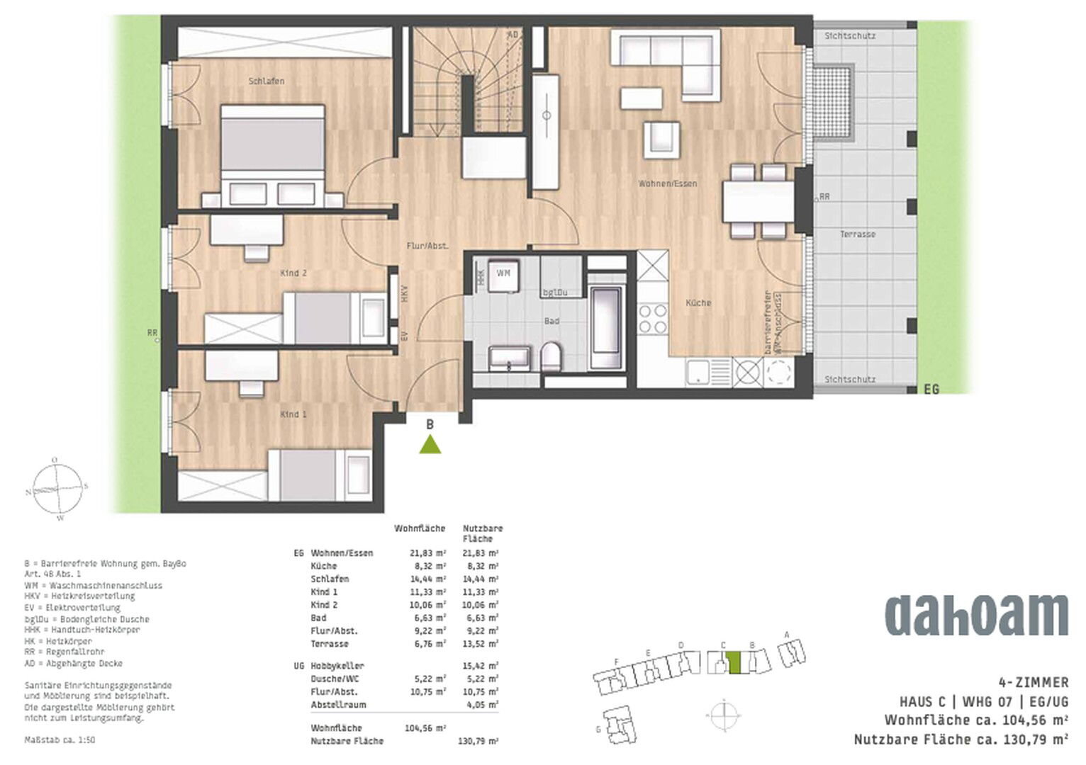 Wohnung zum Kauf provisionsfrei 890.000 € 4 Zimmer 105 m²<br/>Wohnfläche EG<br/>Geschoss Birnen-Anger 6 Vaterstetten Vaterstetten 85591