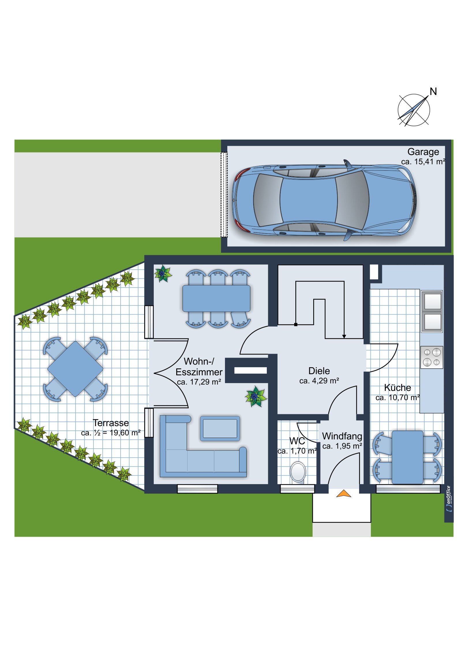 Doppelhaushälfte zum Kauf 960.000 € 5 Zimmer 125,4 m²<br/>Wohnfläche 170 m²<br/>Grundstück Waldperlach München 81739