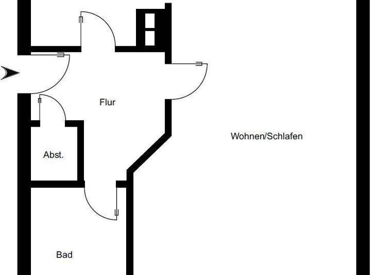 Studio zum Kauf provisionsfrei 158.600 € 1 Zimmer 49,5 m² 1. Geschoss frei ab sofort Rothenburger Straße 16a/ T2/ 1.OG li Äußere Neustadt Dresden 01099