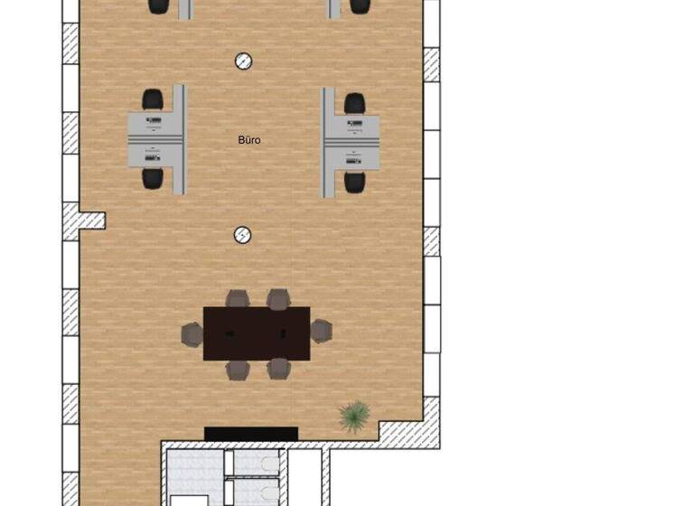 Bürofläche zur Miete - Erstbezug provisionsfrei 12,90 € 1 Zimmer 534,6 m² Bürofläche Johann-Reiners-Platz 3 Handelshäfen Bremen 28217