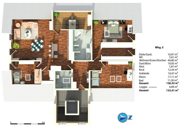 Wohnung zum Kauf provisionsfrei 752.500 € 4 Zimmer 133,4 m² Ampfing 84539