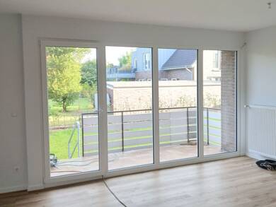 Terrassenwohnung zur Miete 674 € 2 Zimmer 58,6 m² EG frei ab sofort Krokusweg 10 Hamminkeln Hamminkeln 46499