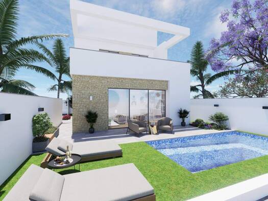 Villa zum Kauf - Erstbezug provisionsfrei 499.900 € 4 Zimmer 160 m² 165 m² Grundstück Villamartin 03189