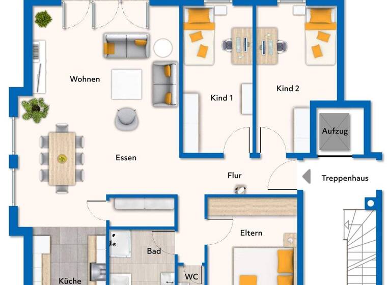 Wohnung zum Kauf 495.000 € 4,5 Zimmer 105,9 m² Wendlingen 73240