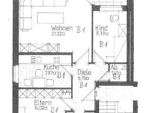 Wohnung zur Miete 535 € 3 Zimmer 70 m² EG frei ab 01.01.2027 Eschenweg 33 Sulingen Sulingen 27232