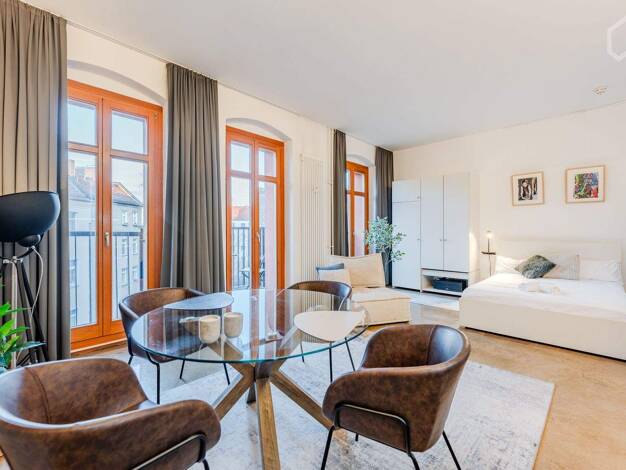Studio zur Miete Wohnen auf Zeit 1.720 € 1 Zimmer 37 m² frei ab sofort Friedrichshain Berlin 10249
