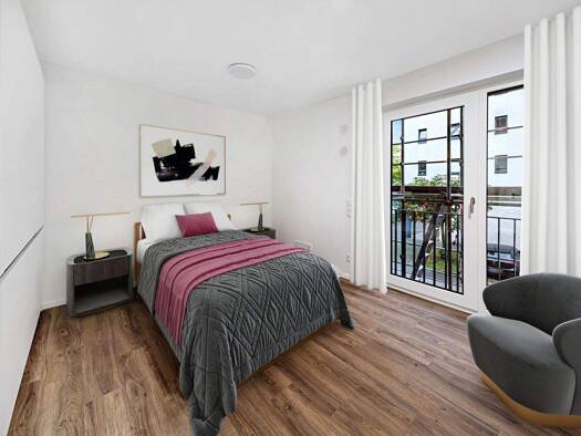 Wohnung zur Miete - Erstbezug 731 € 1 Zimmer 24,4 m² 1. Geschoss frei ab 01.01.2026 Rosensteinstraße 33 Nord Stuttgart 70191