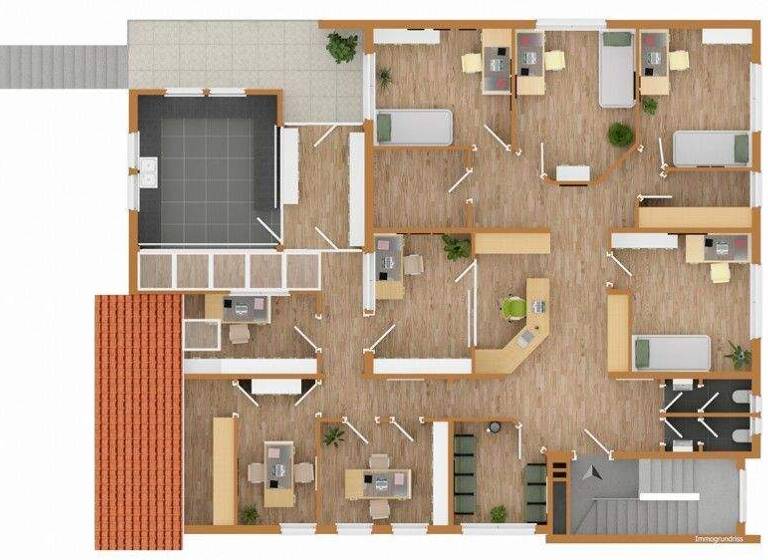 Praxis zum Kauf 360.000 € 184 m² Bürofläche Schweinheim Aschaffenburg / Schweinheim 63743