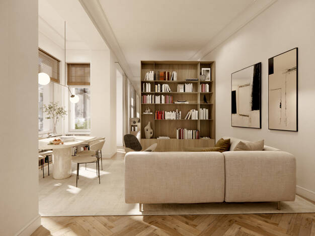 Wohnung zur Miete 3.385 € 3 Zimmer 104,5 m² 3. Geschoss frei ab 01.11.2025 Wöhlertstraße 21 Mitte Berlin 10115