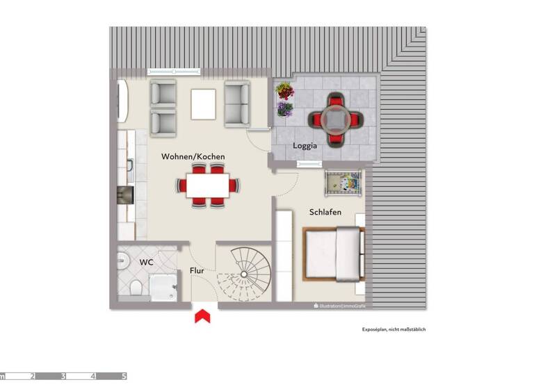 Maisonette zum Kauf provisionsfrei 327.000 € 5 Zimmer 101,8 m² 2. Geschoss frei ab sofort Ostseebad Nienhagen 18211