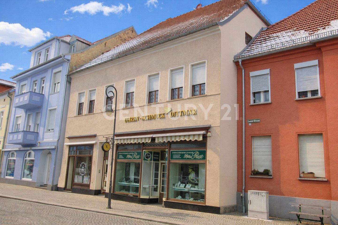 Immobilie in Niedergörsdorf - Wohn- und Geschäftshaus mit Ausbaureserve, Innenhof & Fachwerkanbau - Bild 1