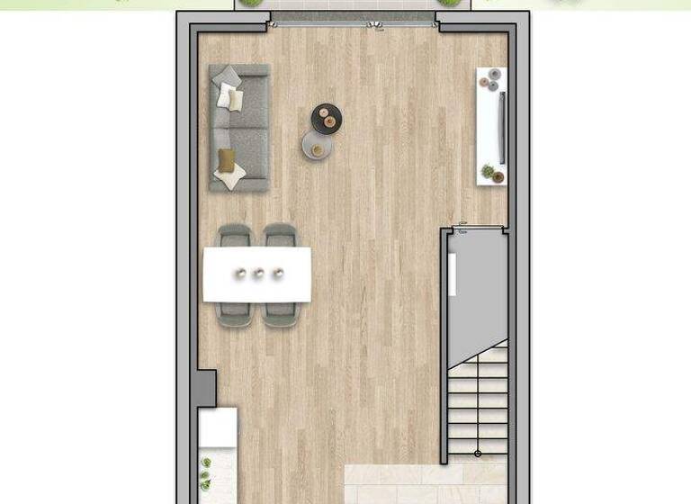 Reihenmittelhaus zum Kauf provisionsfrei 344.500 € 4 Zimmer 110 m² 140 m² Grundstück Mittelmeiderich Duisburg 47137
