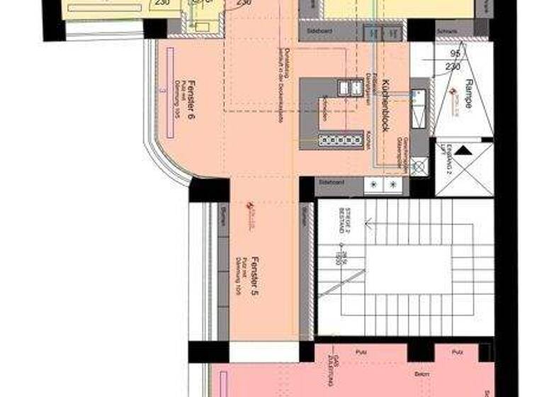 Wohnung zur Miete 8.035 € 4 Zimmer 351,1 m² 1. Geschoss Zollergasse 13 Wien 1070