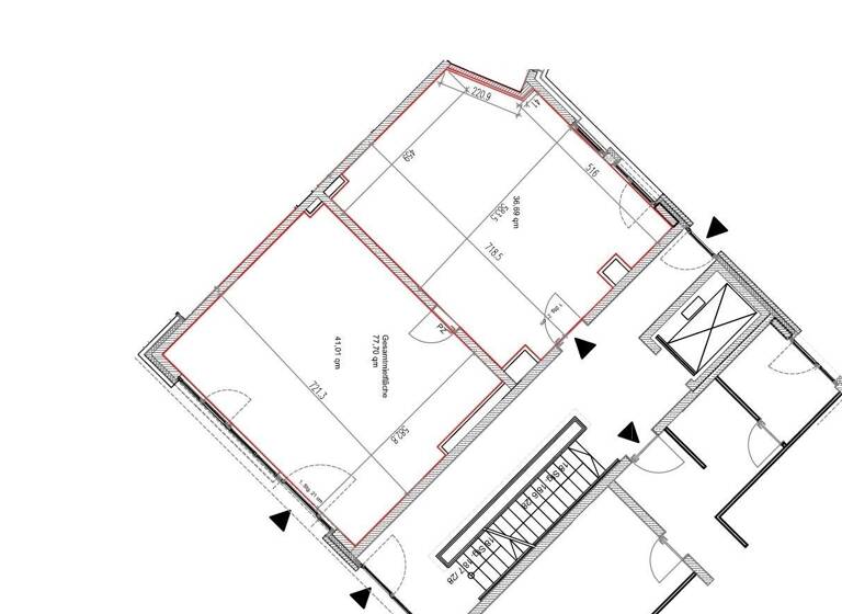 Büro-/Praxisfläche zur Miete 1.484 € 1 Zimmer Thaerstraße 30 d Friedrichshain Berlin 10249