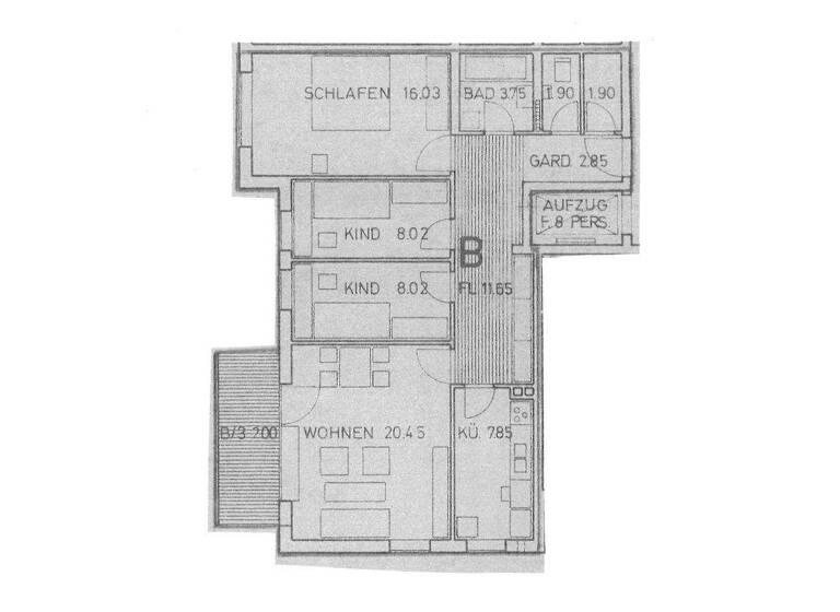 Wohnung zum Kauf 325.000 € 4 Zimmer 82 m² 4. Geschoss Moosburg Moosburg an der Isar 85368