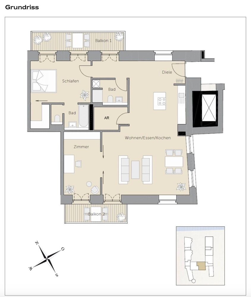 Loft zum Kauf 949.000 € 3 Zimmer 118,4 m²<br/>Wohnfläche 1.<br/>Geschoss Wilhelmine-Gemberg-Weg 9 Mitte Berlin 10179