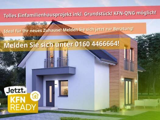 Einfamilienhaus zum Kauf - Erstbezug provisionsfrei 369.879 € 5 Zimmer 137 m² 430 m² Grundstück Nieder-Florstadt Florstadt 61197