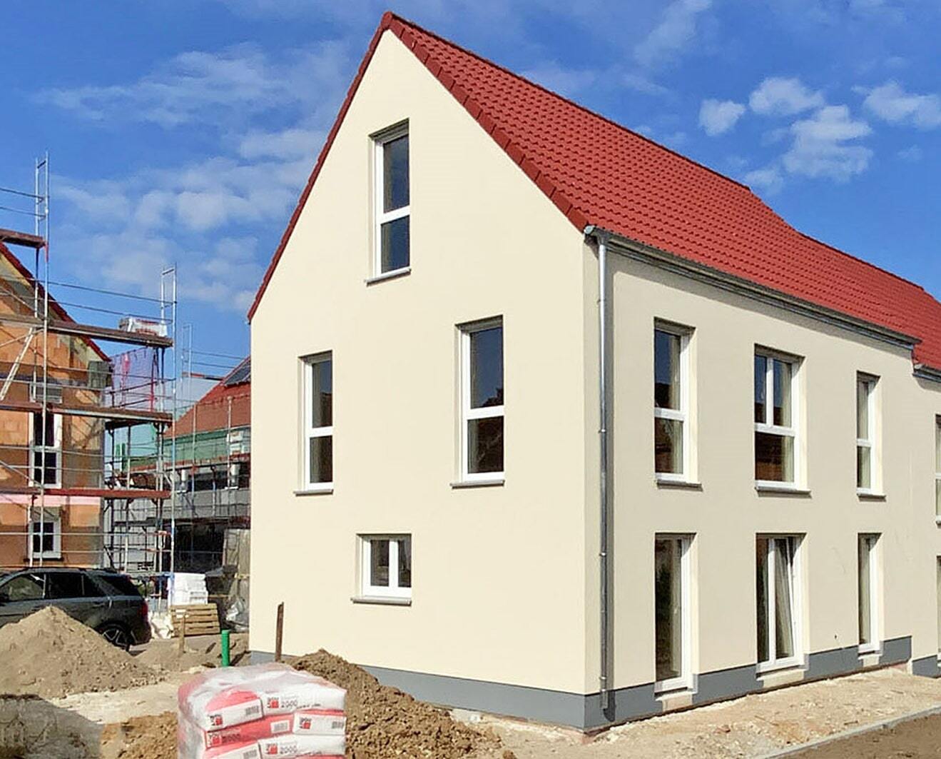 Doppelhaushälfte zum Kauf provisionsfrei 595.500 € 4 Zimmer 118,8 m²<br/>Wohnfläche 327 m²<br/>Grundstück Eschau Eschau 63863