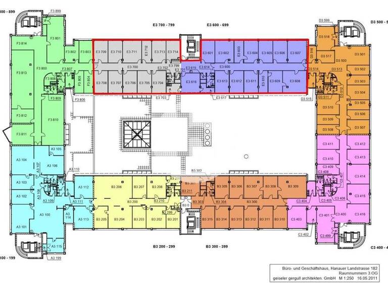 Bürofläche zur Miete provisionsfrei 14,50 € 300 m² Bürofläche teilbar ab 300 m² Ostend Frankfurt am Main 60314