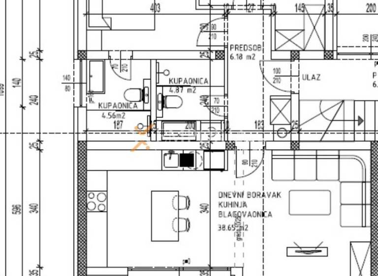 Wohnung zum Kauf 320.608 € 3 Zimmer 92 m² 1. Geschoss Pakostane