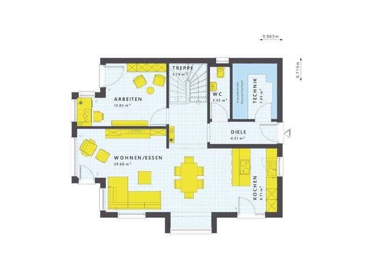 Einfamilienhaus zum Kauf 619.245 € 4 Zimmer 143 m² 500 m² Grundstück Niedermörmter Kalkar 47546