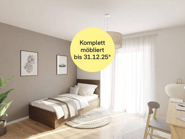 Wohnung zum Kauf - Erstbezug provisionsfrei 184.900 € 1 Zimmer 25,6 m² 2. Geschoss frei ab 01.04.2028 Roermonder Straße 76 Aachen 52072