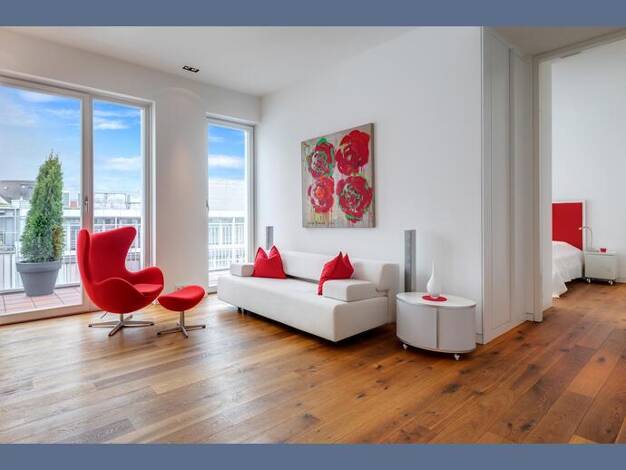 Wohnung zur Miete Wohnen auf Zeit 2.990 € 2 Zimmer 78 m² Altstadt-Lehel München 80331