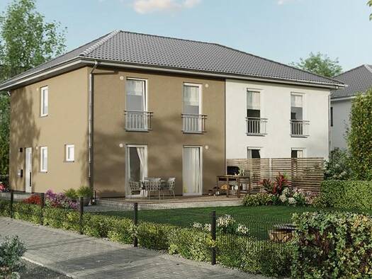 Doppelhaushälfte zum Kauf - Erstbezug 428.000 € 5 Zimmer 118 m² 220 m² Grundstück Mettenheim 67582