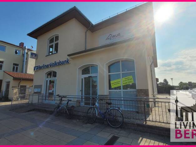 Bürogebäude zur Miete 899 € 89,5 m² Bürofläche Bahnhofstraße 6 Vorstadt Strausberg 15344