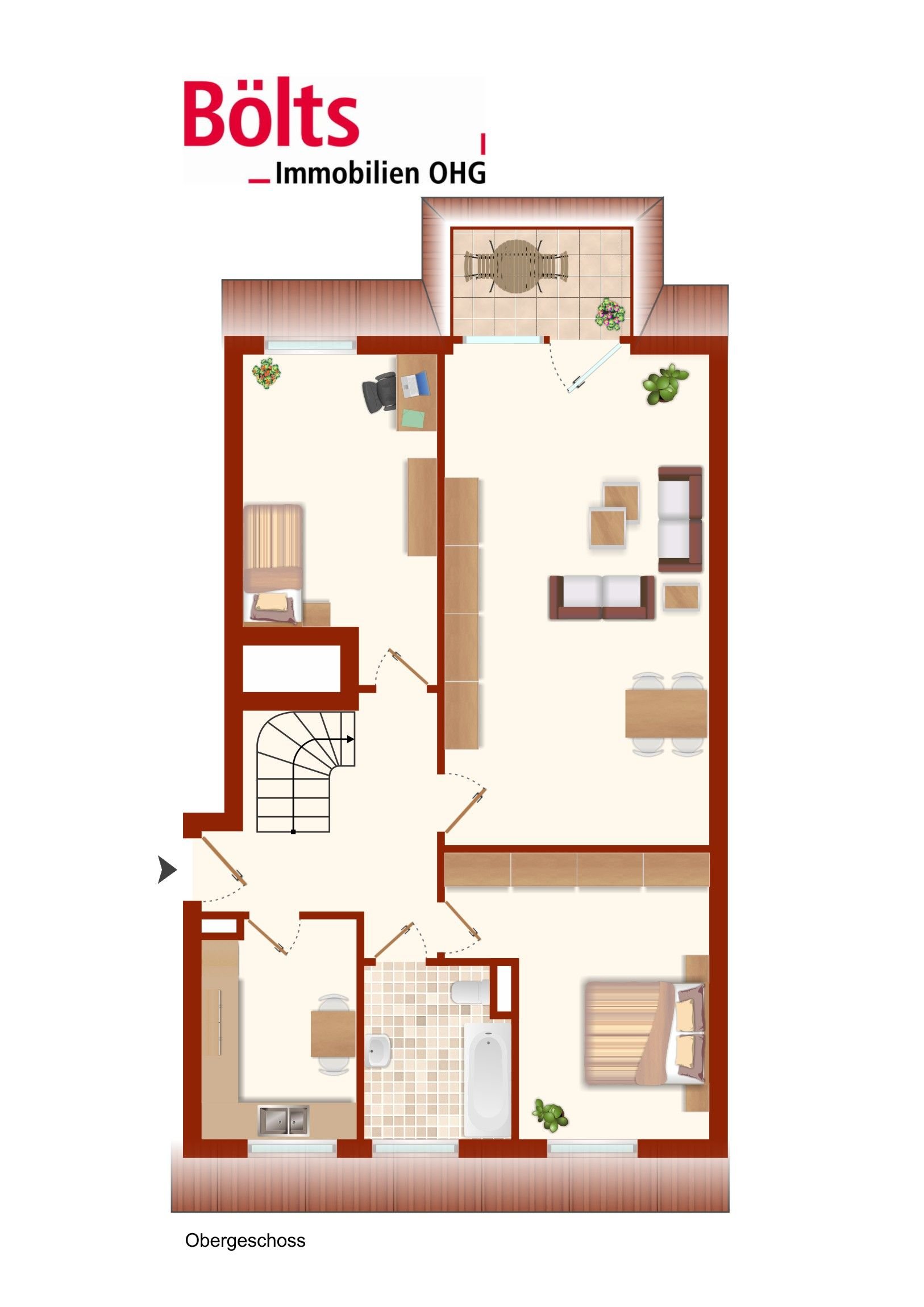 Maisonette zum Kauf 320.000 € 4 Zimmer 104,9 m²<br/>Wohnfläche 2.<br/>Geschoss Oberneuland Bremen 28355