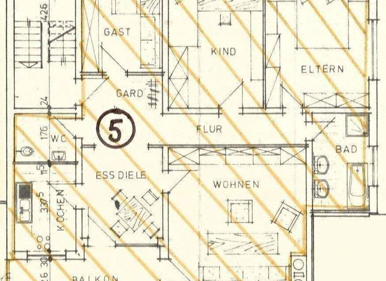 Wohnung zum Kauf 230.000 € 4,5 Zimmer 107,6 m² 2. Geschoss Rietheim Rietheim-Weilheim 78604