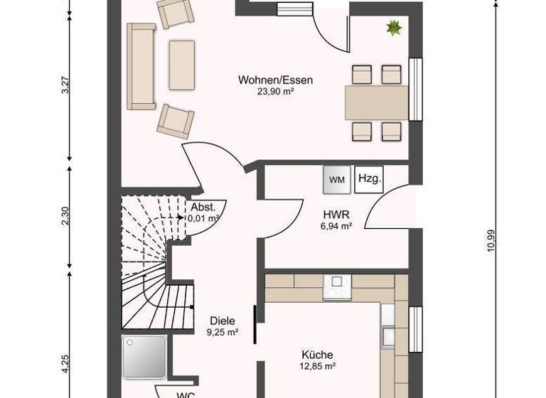 Doppelhaushälfte zum Kauf 475.000 € 6 Zimmer 136,6 m² 480 m² Grundstück Sauensiek 21644