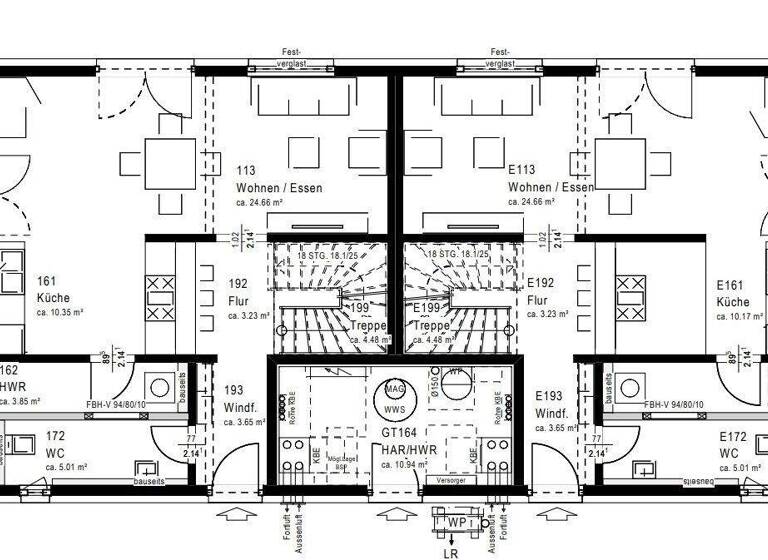 Doppelhaushälfte zum Kauf provisionsfrei 293.650 € 4 Zimmer 134 m² 340 m² Grundstück frei ab sofort Tülau-Fahrenhorst Tülau 38474