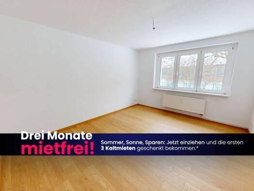 Wohnung zur Miete 359 € 3 Zimmer 58,7 m² EG frei ab 01.10.2026 Nordstraße 11 Lutherstadt Wittenberg Wittenberg 06886