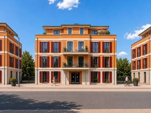 Wohnung zum Kauf - Erstbezug 676.100 € 3 Zimmer 94,4 m² 3. Geschoss Leubnitz-Neuostra Ortsamtsbereich Prohlis 01219