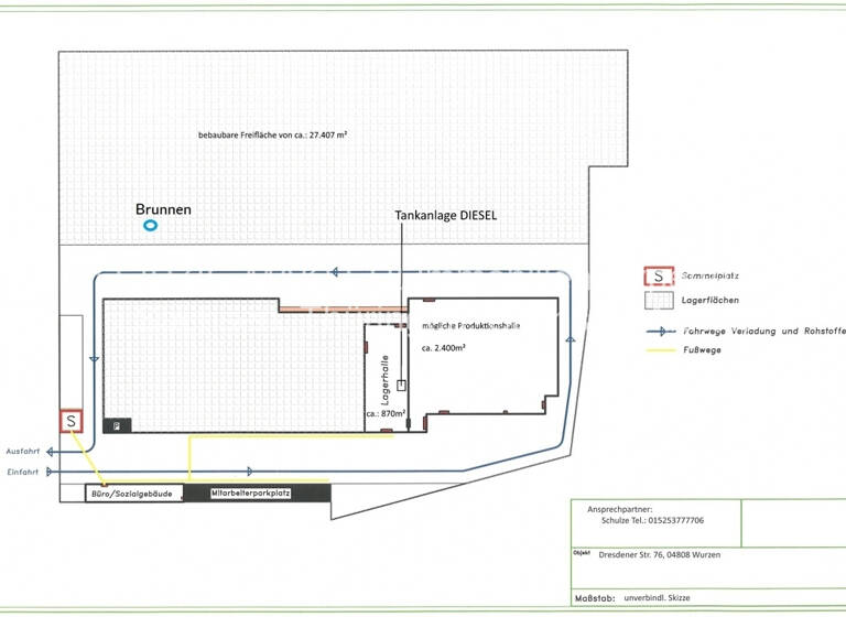 Gewerbegrundstück zum Kauf 2.300.000 € 30.962 m² Grundstück Wurzen 04808